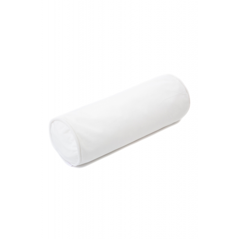 Ruloninė pagalvėlė (balta) Roll velvet white