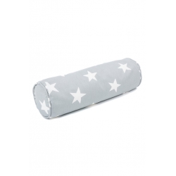 Ruloninė pagalvėlė (pilka/balta) Roll Large Stars