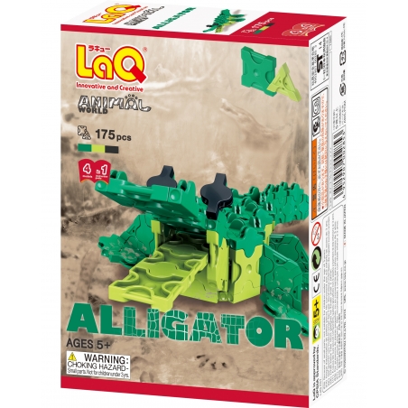 LaQ „Animal World „Alligator" konstruktorių rinkinyje