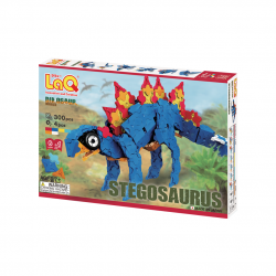 LaQ „Dinosaur World „Stegosaurus“ išskirtiniame 6 konstruktorių rinkinyje