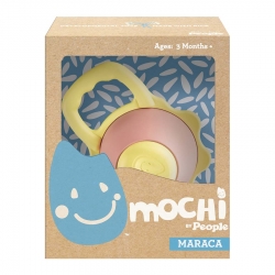 Raminantis kramtukas „Mochi Maraca“. Sudėtis: 51% ryžiai