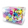 Meli konstruktoius plastikinėje dėžutėje "Maxi Pink 230"